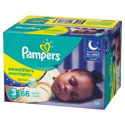 target pampers swaddlers overnight