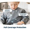 Tiny Twinkle Mess-Proof/Waterproof Long-Sleeve Baby Bib, Machine Washable Smock for Eating - 2 of 4
