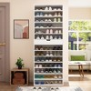 Famapy White Shoe Rack Multi Layer Shelf Entrance Storage Shoe Cabinet Organizer - image 3 of 4