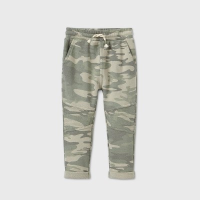 Toddler Boys' Moto Camo Jogger Pants 