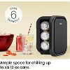 ICEMAN Portable Mini Fridge w/ 6 12oz Can Capacity, Cools and Heats, Car Plug Included - Black - 2 of 4