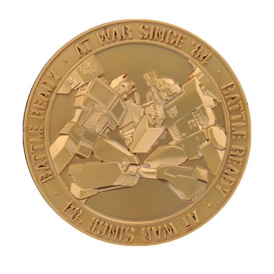 Fanattik Transformers 40th Anniversary 24k Gold Plated Coin