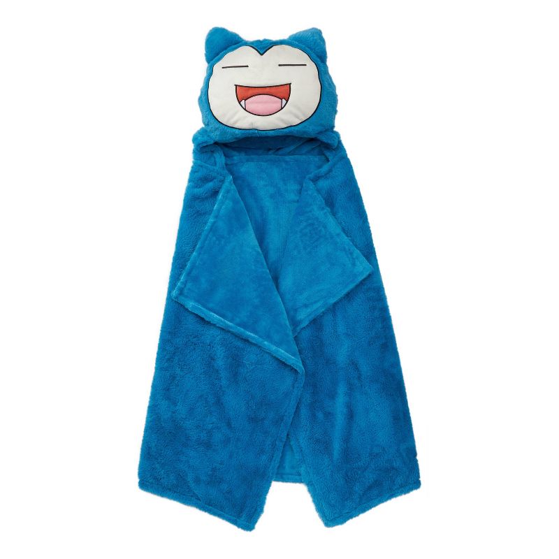 Pokemon Snorlax Kids&#39; Hooded Blanket, 1 of 6