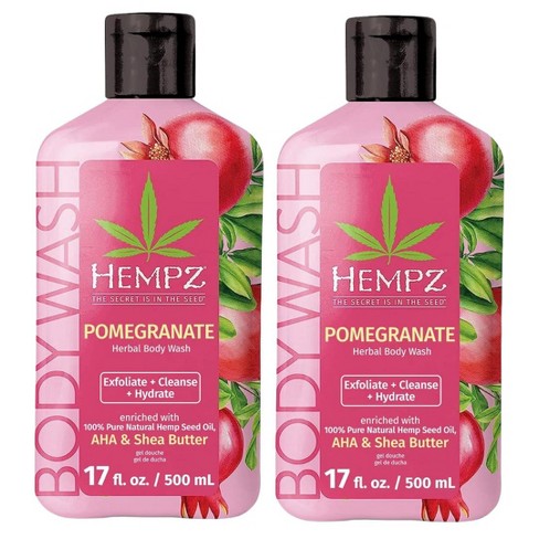 Hempz Herbal Body Wash | Leaves Your Skin Feeling Soft and Hydrated | 3-in-1 Body Wash With Plant Based Extracts - Pomegranate (PACK OF 2) - image 1 of 4