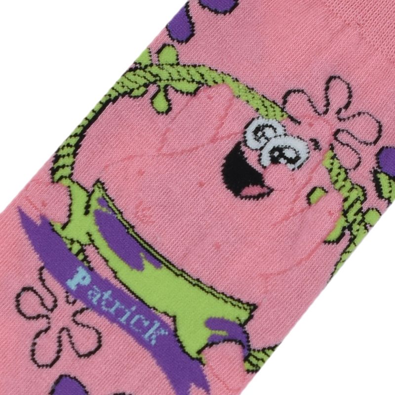 Cool Socks for Women, Nickelodeon SpongeBob SquarePants Cartoon, Fun Cute Styles, 4 of 6