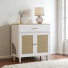 Cat Litter Box Enclosure with Scratch Pad, Hidden Litter Box Furniture, Wooden Pet House Sideboard, Storage Cabinet, Fit Most Cat and Litter Box - 3 of 4