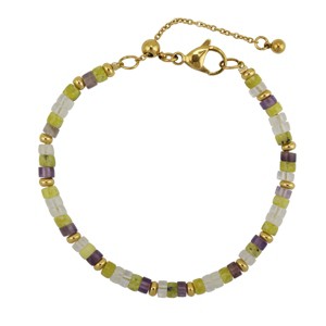 Slate by Rebl Mix Stones Beaded Bracelet - 1 of 1