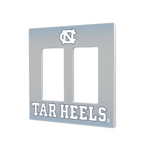 NCAA ACC Universities Linen Hidden-Screw Light Switch Plate for Double Rocker - 1 of 4