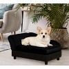Okak Soft Elevated Storage Pet Bed for Small & Medium Dogs,Raised Pet Couch Comfy Dog Sofa Bed with Back - 2 of 4