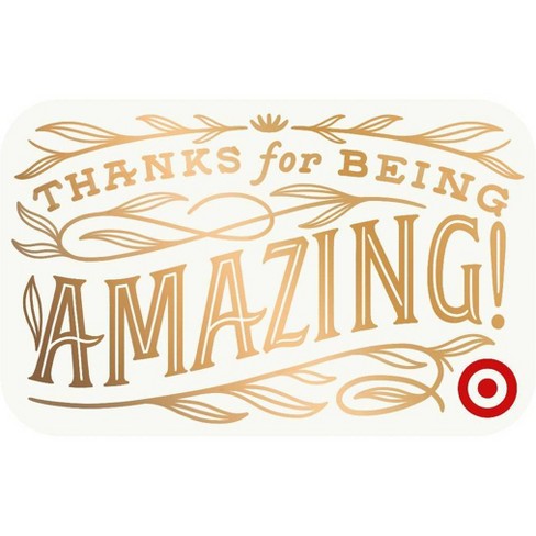 Thanks for Being Amazing Target GiftCard - image 1 of 1