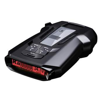 UNIDEN R4 Extreme Long-Range Laser/Radar Detector, Record Shattering  Performance, Built-in GPS w/AUTO Mute Memory, Voice Alerts, Red Light &  Speed