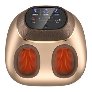 Costway Shiatsu Foot Massager Massage Machine Kneading Rolling Air Compression for Foot - 1 of 4