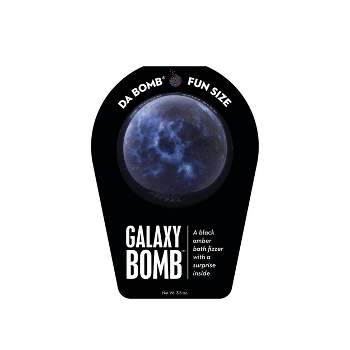 Da Bomb Bath Fizzers Galaxy Amber Bath Bomb - 3.5oz