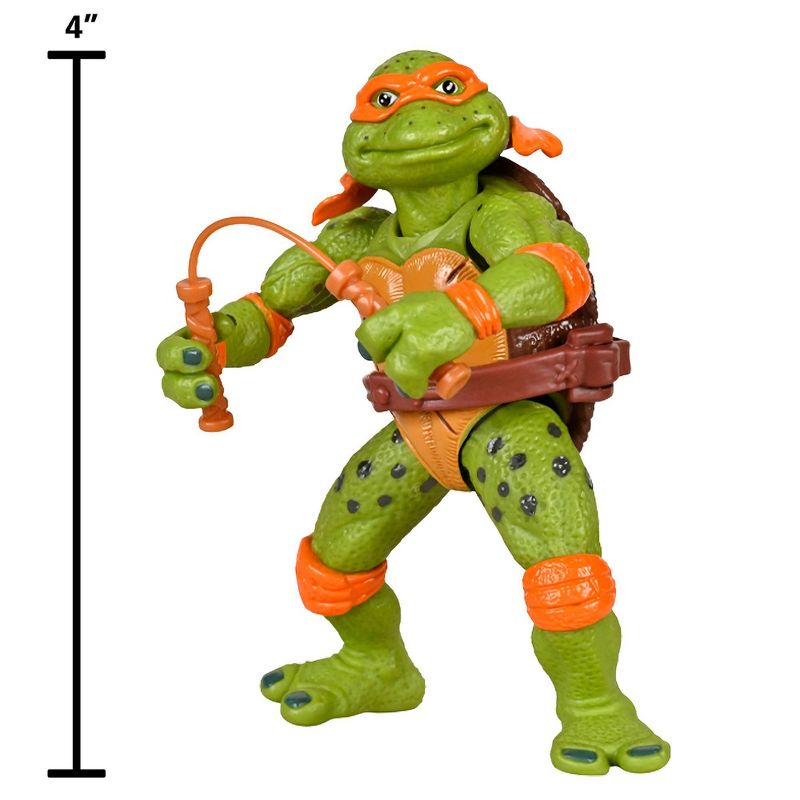 Teenage Mutant Ninja Turtles Movie Star Mikey Action Figure, 4 of 7