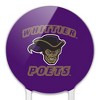 Whittier College Poets Logo Acrylic Cake Topper Party Decoration for Wedding Anniversary Birthday Graduation - 3 of 4