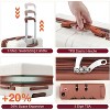 Expandable Suitcase 3 Piece Set, Luggage Set of 3 Piece Suitcase with Spinner Wheels, Hardshell Luggage 3 Piece Set(20"/24"/28") - 4 of 4
