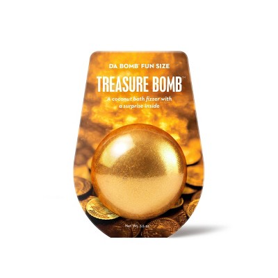 Da Bomb Bath Fizzers Treasure Bath Bomb - 3.5oz