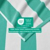 100% Cotton Cabana Striped 4 Pack Oversized Beach Towels - Great Bay Home - 4 of 4