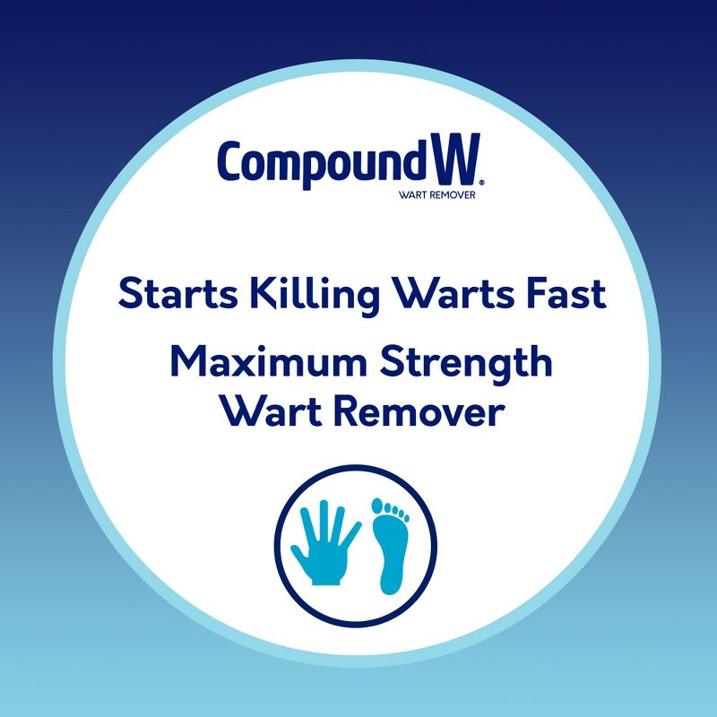 Compound W Maximum Strength One Step Invisible Wart Remover Strips - 14 ct, 4 of 9