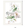 HomeRoots Everything Bloom White Framed Print Wall Art - 3 of 3