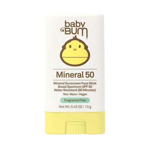 Baby Bum Mineral Sunscreen Tube, SPF 50 - 0.45oz - image 1 of 4
