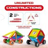 Tinamiri Supermag - Wheels 55 - Magnetic Building Set, Educational construction fun, 55 piece set, Magnet Toys, 0661 - 4 of 4
