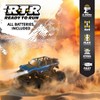 Motor Dayz RC 4x4 Heavy Metal Ford Bronco - 1:18 Scale Blue - 4 of 4