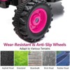 Ride Tractor for Kids, Tractor Ride On with Trailer, 12V Battery Powered Electric Tractor with Remote Control, 35W Dual Motors, Unload Button - 3 of 4