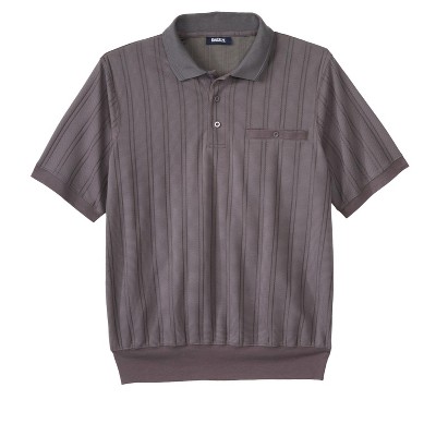 KingSize Men's Big & Tall Banded Bottom Polo Shirt