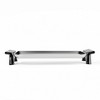 Nambe Circa 18" Rectangular Tray, Stainless Steel with Black Resin Handles, Serving Tray for Everyday Entertaining and Dining - 2 of 4