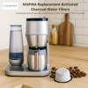 6 Nispira Replacement Activated Charcoal Water Filters Compatible with GE Specialty Grind & Brew Coffee Maker with Thermal Carafe - 2 of 4