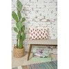 carol & frank 14" x 22" Addy Boho Floral White Multicolor Cotton Decor Throw Pillow - 4 of 4