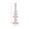 Glass Taper Candle Holder - Modern Decorative Candlestick for Home, Office, Bedroom & Living Room - Elegant Tall Contemporary Accent Decor - 3 of 4