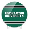 Binghamton University Stripes Acrylic Cake Topper Party Decoration for Wedding Anniversary Birthday Graduation - 3 of 4