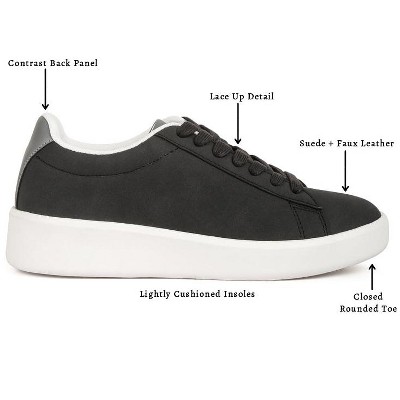 Женские кроссовки London Rag Womens Minky Lace Up Casual Sneakers 8 — фото 6