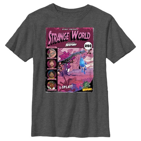 Boy's Disney Strange World Comic Book Cover T-Shirt - image 1 of 4