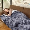 Tie Dye Electric Blanket, Soft Washable Electric Blanket, Heating Blanket for Bedding, With 5 Heat Settings - 2 of 4