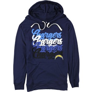 Touch by G-III Womens Los Angeles Chargers Hooded Graphic T-Shirt - 1 of 2