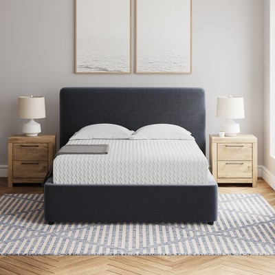 Contemporary White Twin Memory Foam Mattress 12-Inch