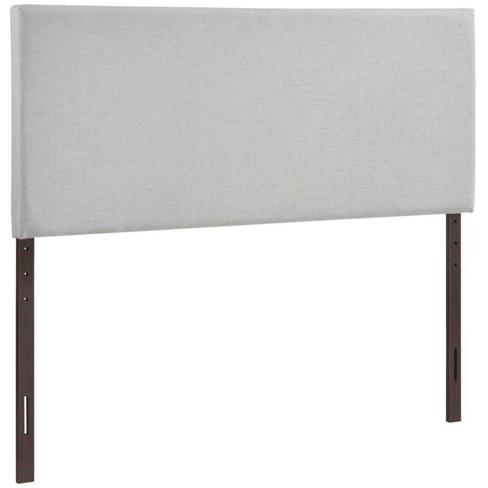 Photos - Bed Frame Modway Full Region Upholstered Headboard Gray  