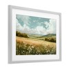 Stupell Industries Scenic Daisy Valley Framed Print Under Glass Art - 2 of 4