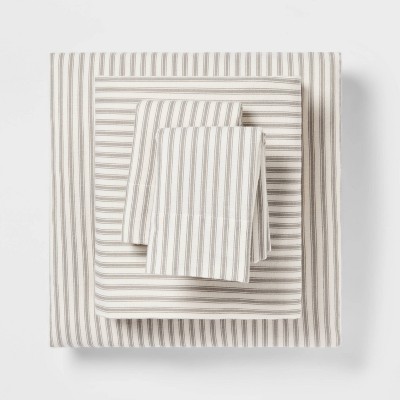 Fall Flannel Patterned Sheet Set - Threshold™