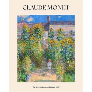 Poster Master Claude Monet - The Artist's Garden at Vetheuil - 1 of 2