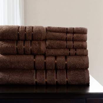 8pc Plush Cotton Bath Towel Set - Yorkshire Home