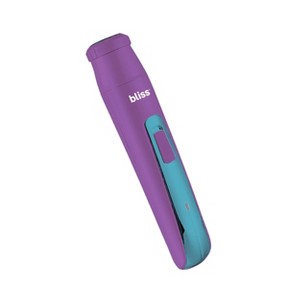 bliss rechargeable Pocket shaver Face & Body - Purple - 1 of 4