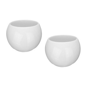 Unique Bargains Ceramic Thick Good Heat Preservation Traditional Design Ice Crack Tea Cup 2 Pcs - 1 of 4