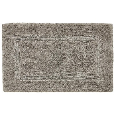 Lux Premium 100% Cotton Tufted Solid Reversible 4 PC Bath Rug Set – Ultra-Soft, Water-Absorbent, Durable, Machine Washable Bathroom Rug