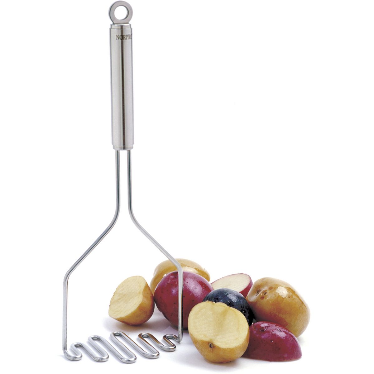 Norpro Krona Potato Masher - Stainless Steel, Heavy Duty - thumbnail 6