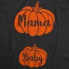 Maternity Mama And Baby Pumpkin Tshirt Cute Family Halloween Pregnancy Tee - Crazy Dog Maternity T Shirt - 2 of 4