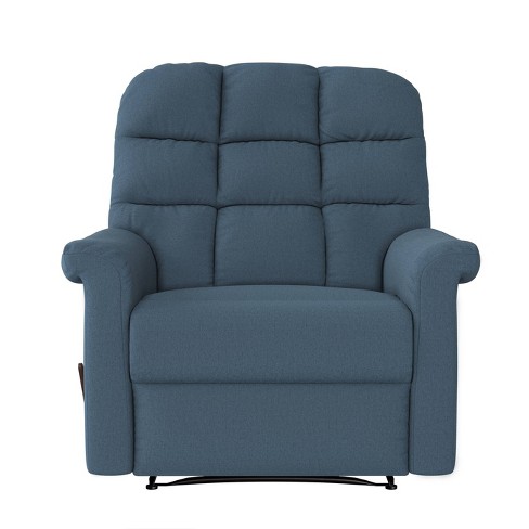 Prolounger modern wall hugger reclining deals loveseat